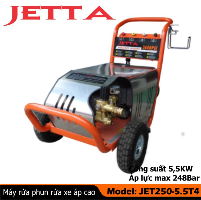 Máy rửa xe công nghiệp Jetta JET250-5.5T4 