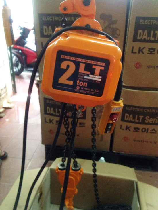 Pa lăng xích điện LTH-2W 