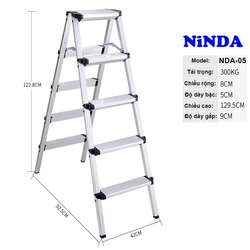 Thang nhôm ghế Ninda NDA-05 