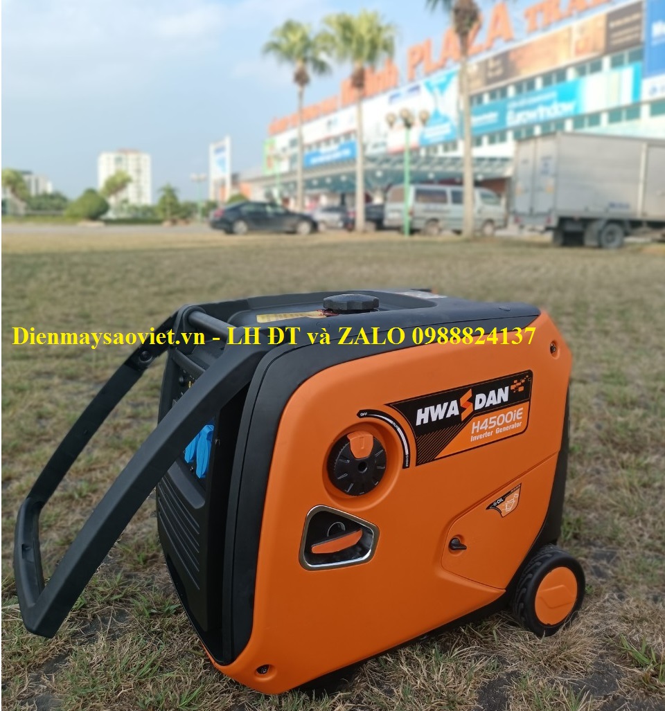 Máy Phát Điện Hwasdan H4500IE Inverter chống ồn 4Kw 