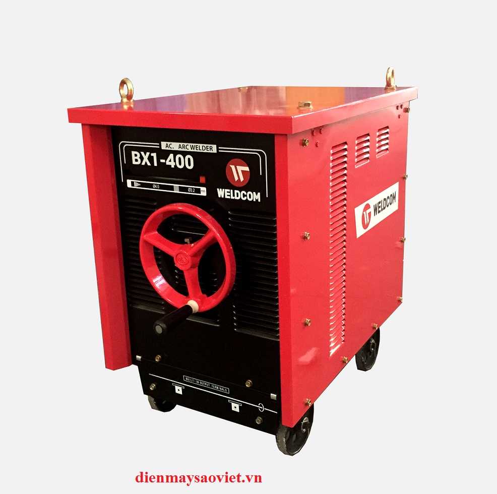 Máy hàn que xoay chiều Weldcom BX1 400 lõi đồng  