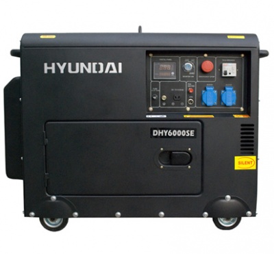 Máy phát điện Hyundai DHY 6000SE-3 