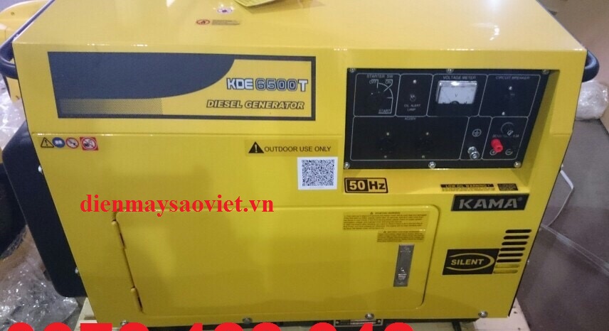 Máy phát điện KAMA KGE 6500T 